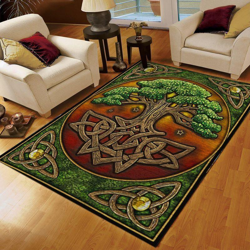 Tree Of Life Carrying You Rug Chrismas Gift - Indoor Outdoor Rugs