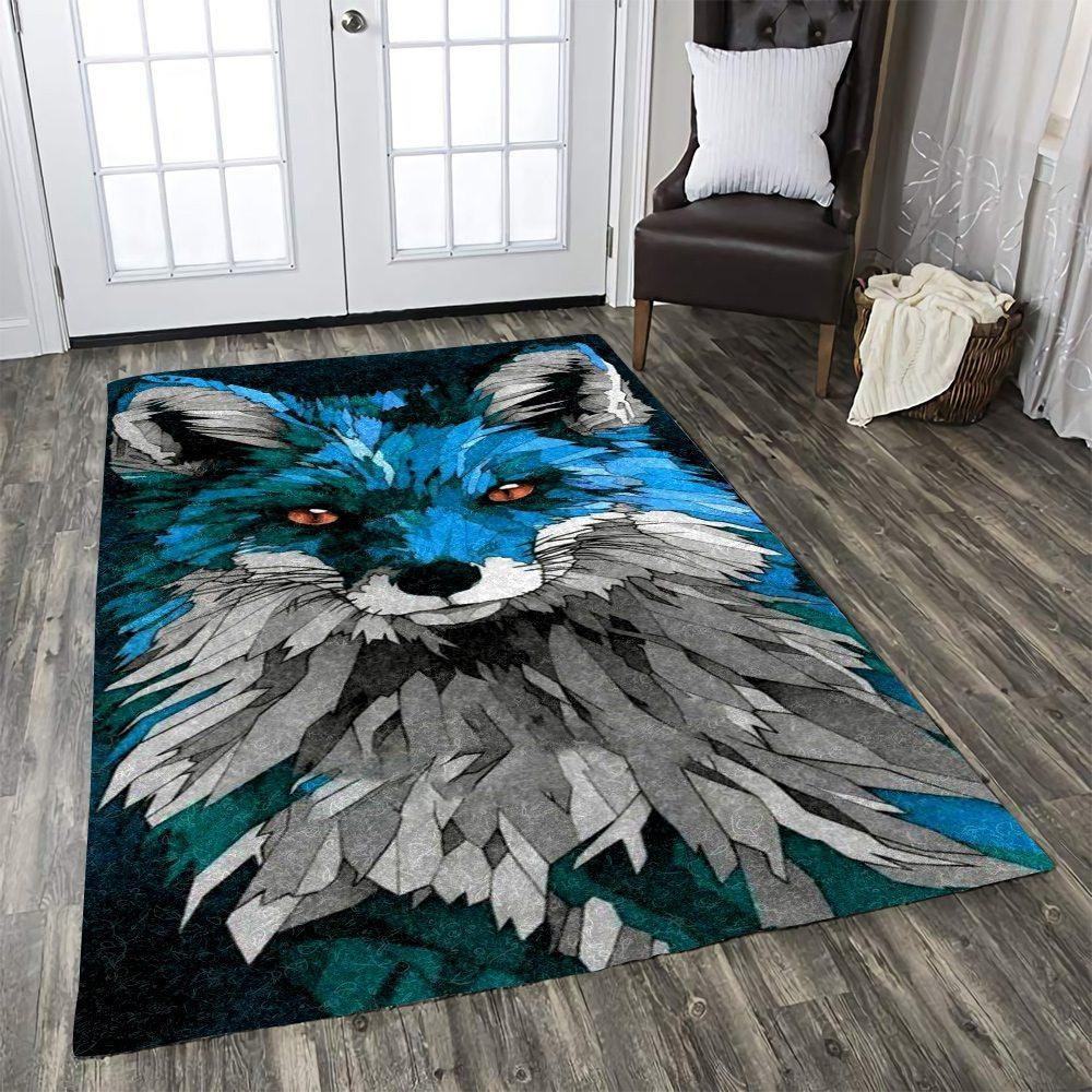 Fox Rug Chrismas Gift - Indoor Outdoor Rugs