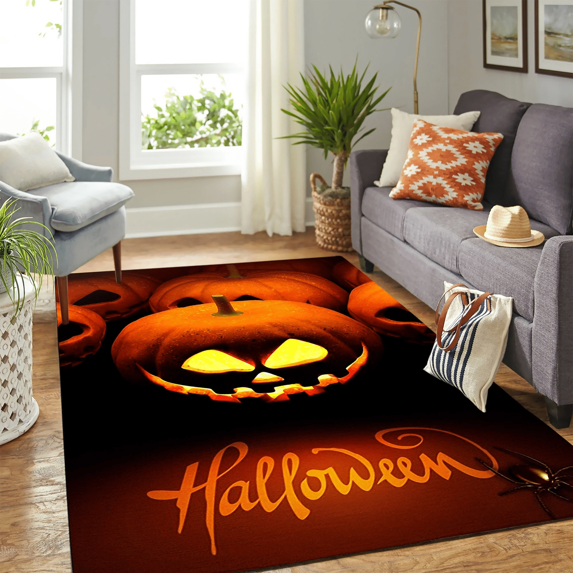 Halloween New Carpet Floor Area Rug Chrismas Gift - Indoor Outdoor Rugs