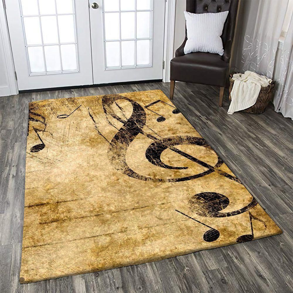 Music Rug Chrismas Gift - Indoor Outdoor Rugs