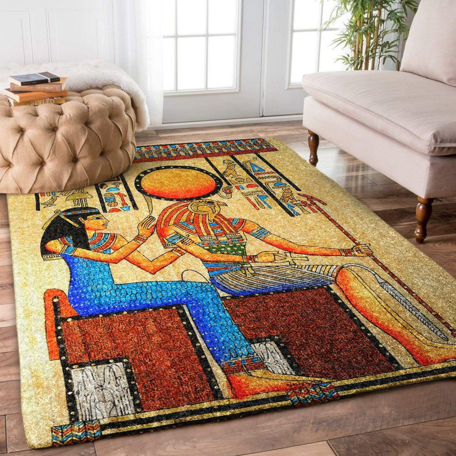 Egypt Rug Chrismas Gift - Indoor Outdoor Rugs