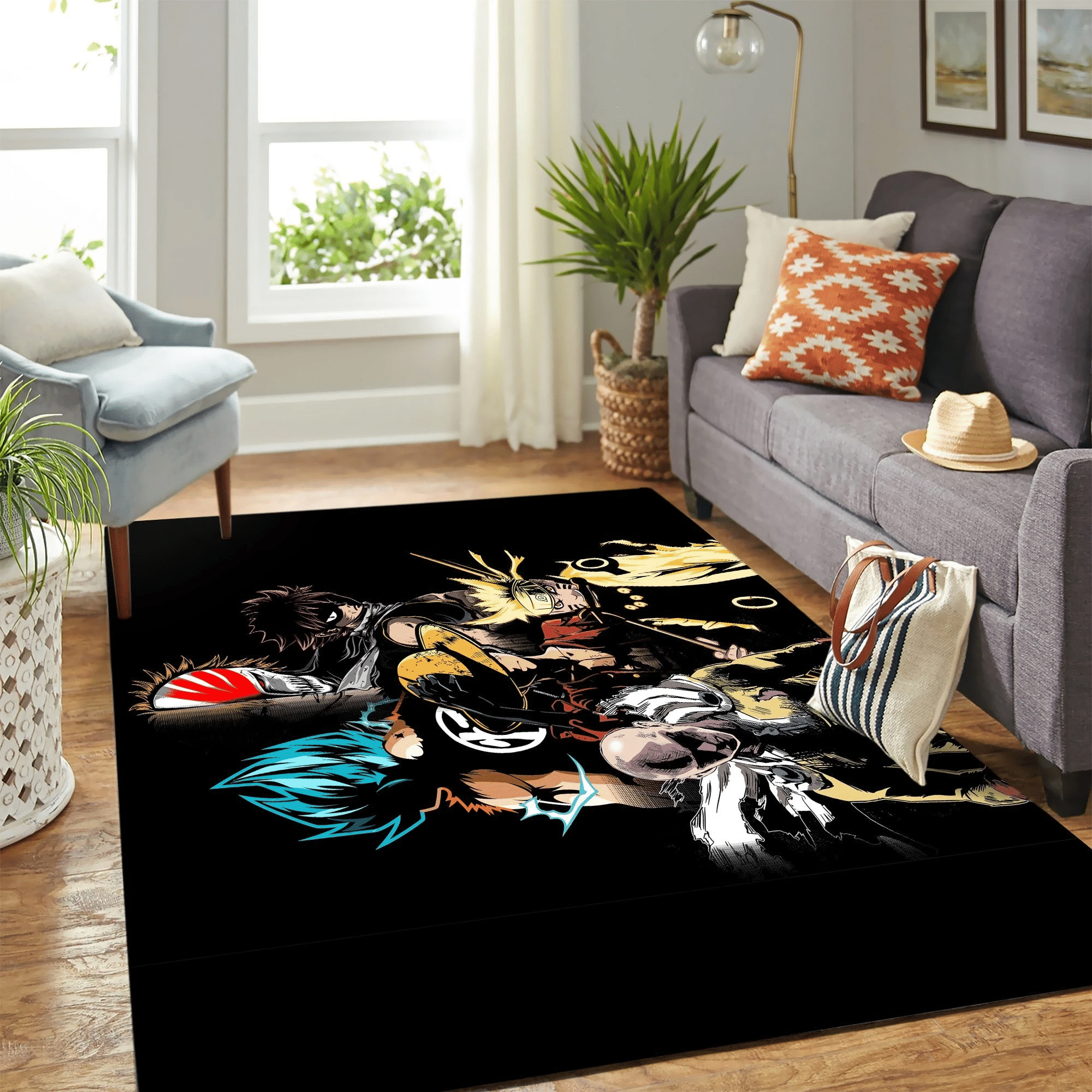 Anime Heroes Carpet Floor Area Rug Chrismas Gift - Indoor Outdoor Rugs