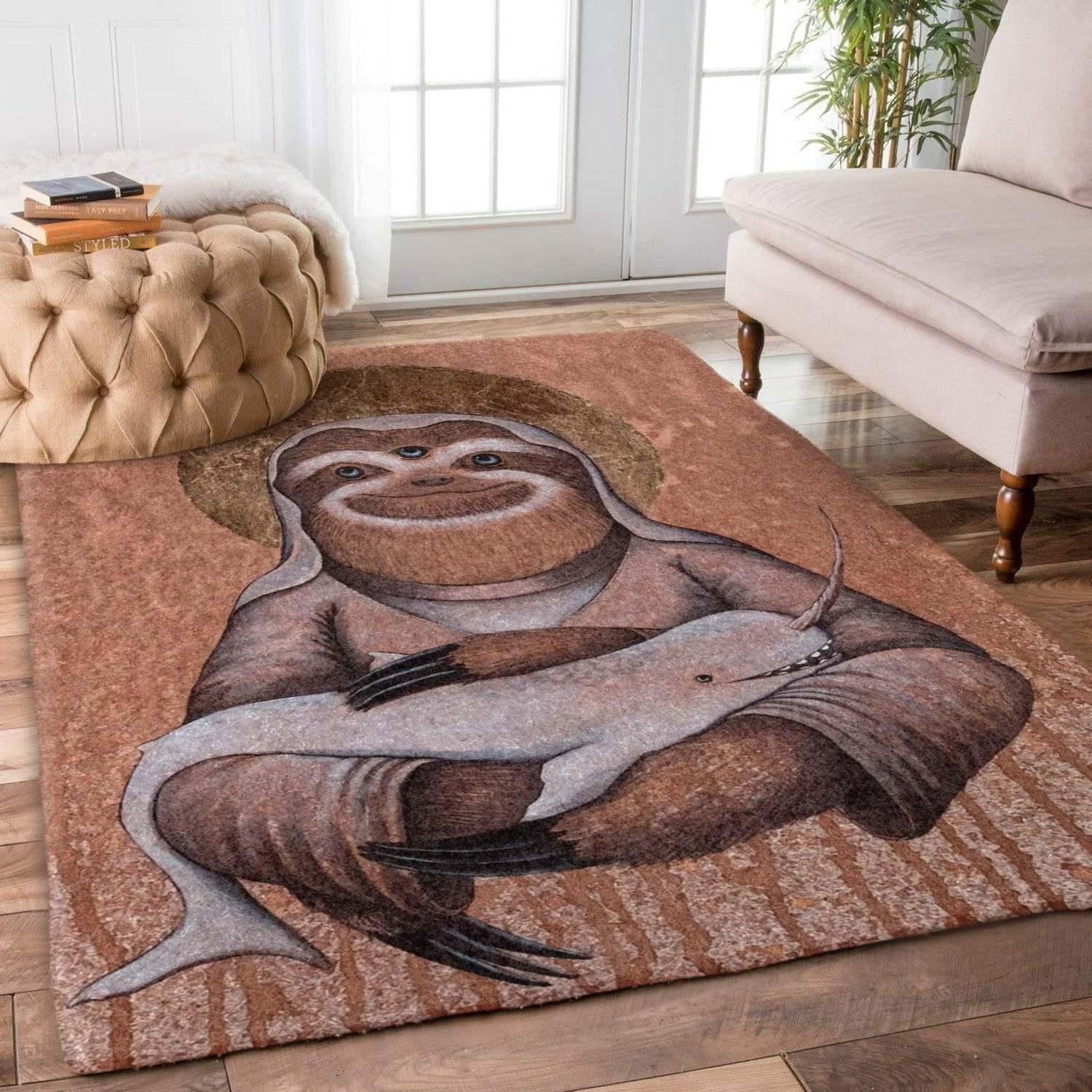 Sloth Rug Chrismas Gift - Indoor Outdoor Rugs