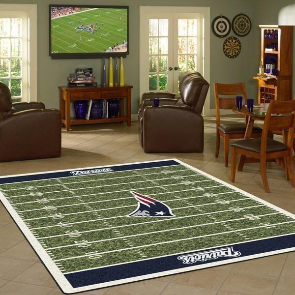 New England Patriots Area Rug Chrismas Gift - Indoor Outdoor Rugs