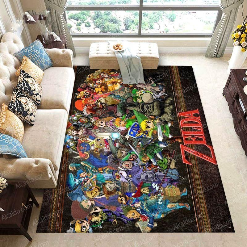 Zelda Character Area Rug Chrismas Gift - Indoor Outdoor Rugs