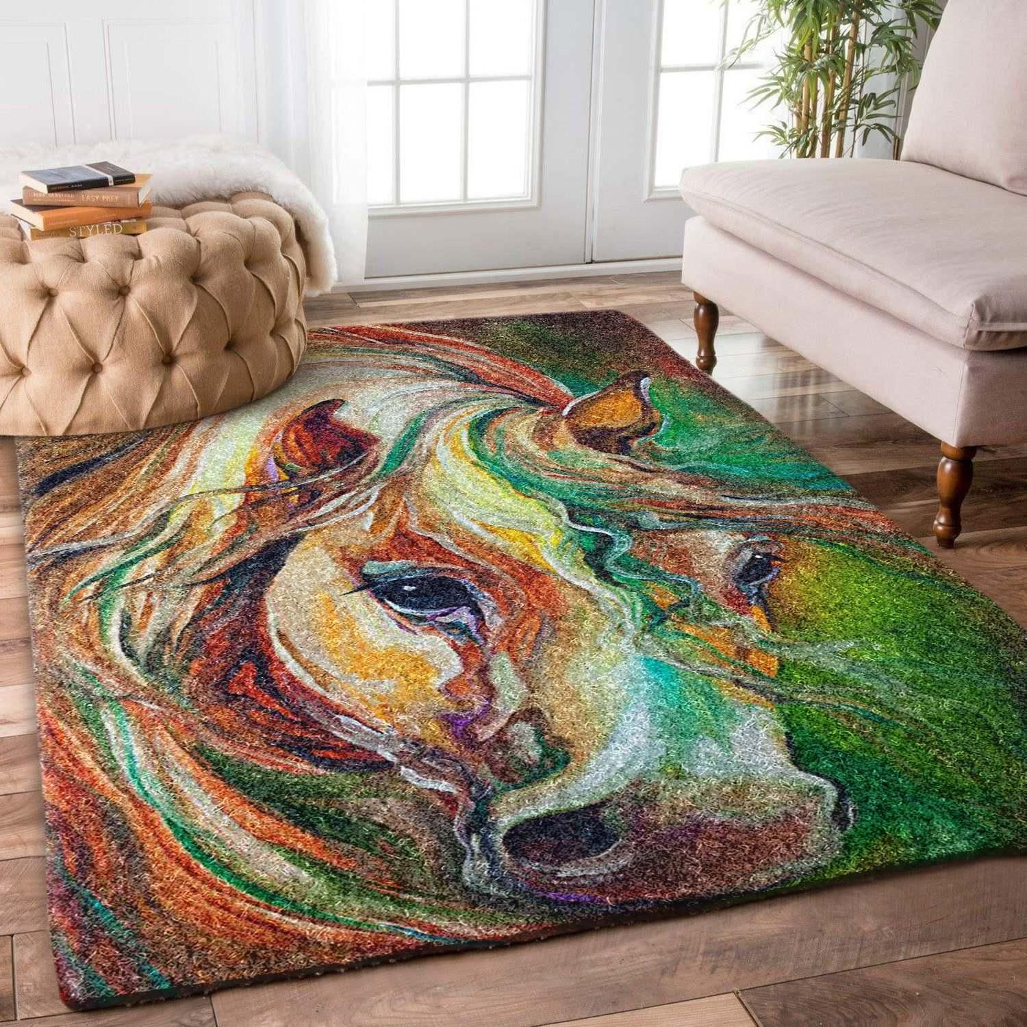 Horse Rug Chrismas Gift - Indoor Outdoor Rugs