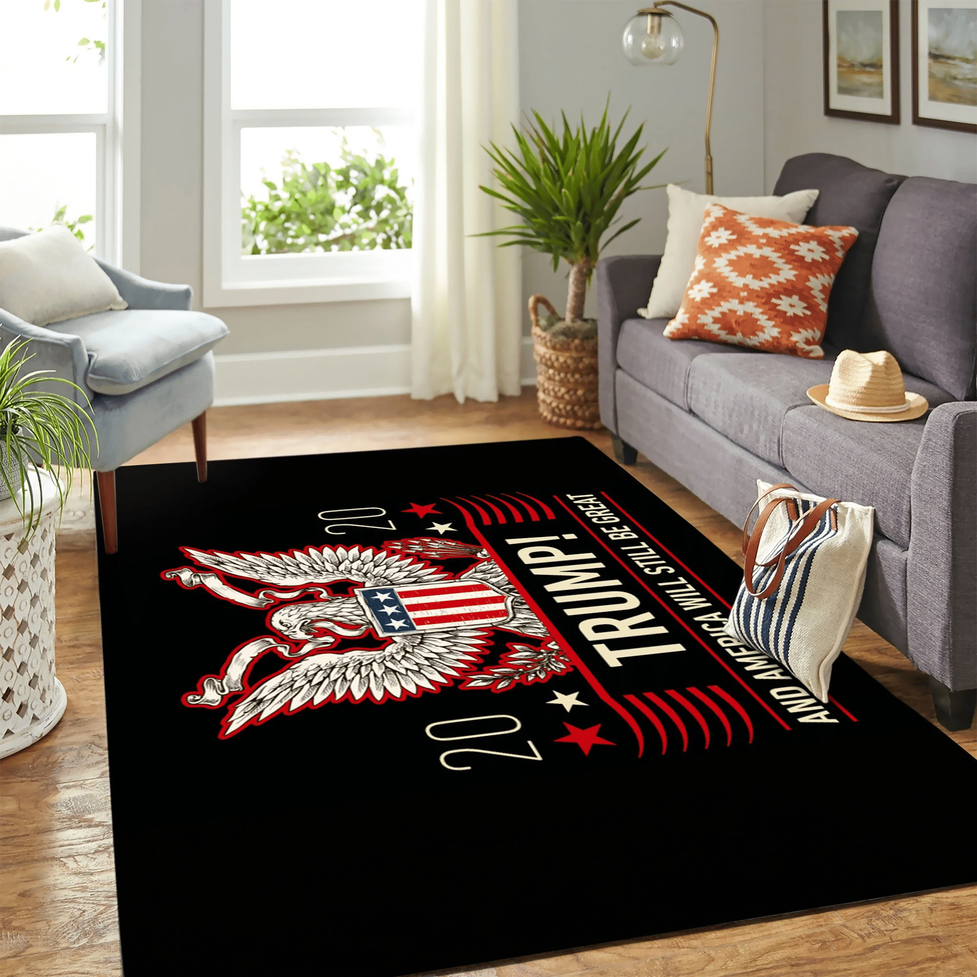 Donald Trump Campaign And America Will Still Be Great Carpet Floor Area Rug Chrismas Gift - Indoor Outdoor Rugs