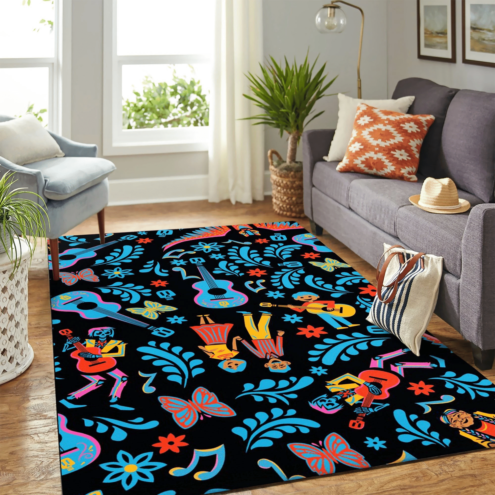 Coco Carpet Floor Area Rug Chrismas Gift - Indoor Outdoor Rugs