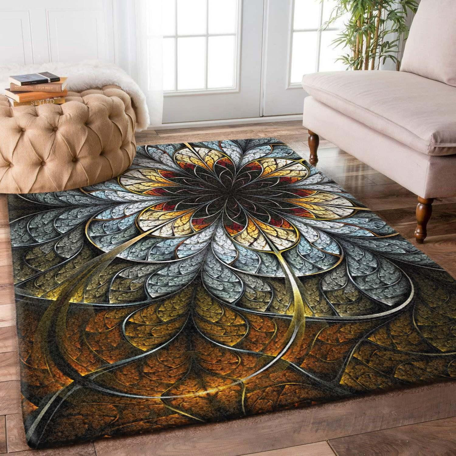 Fractal Rug Chrismas Gift - Indoor Outdoor Rugs