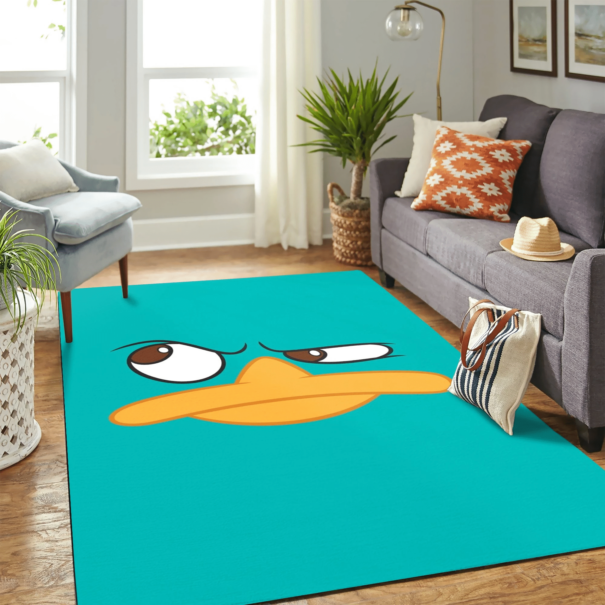 Pikachu Carpet Floor Area Rug Chrismas Gift - Indoor Outdoor Rugs