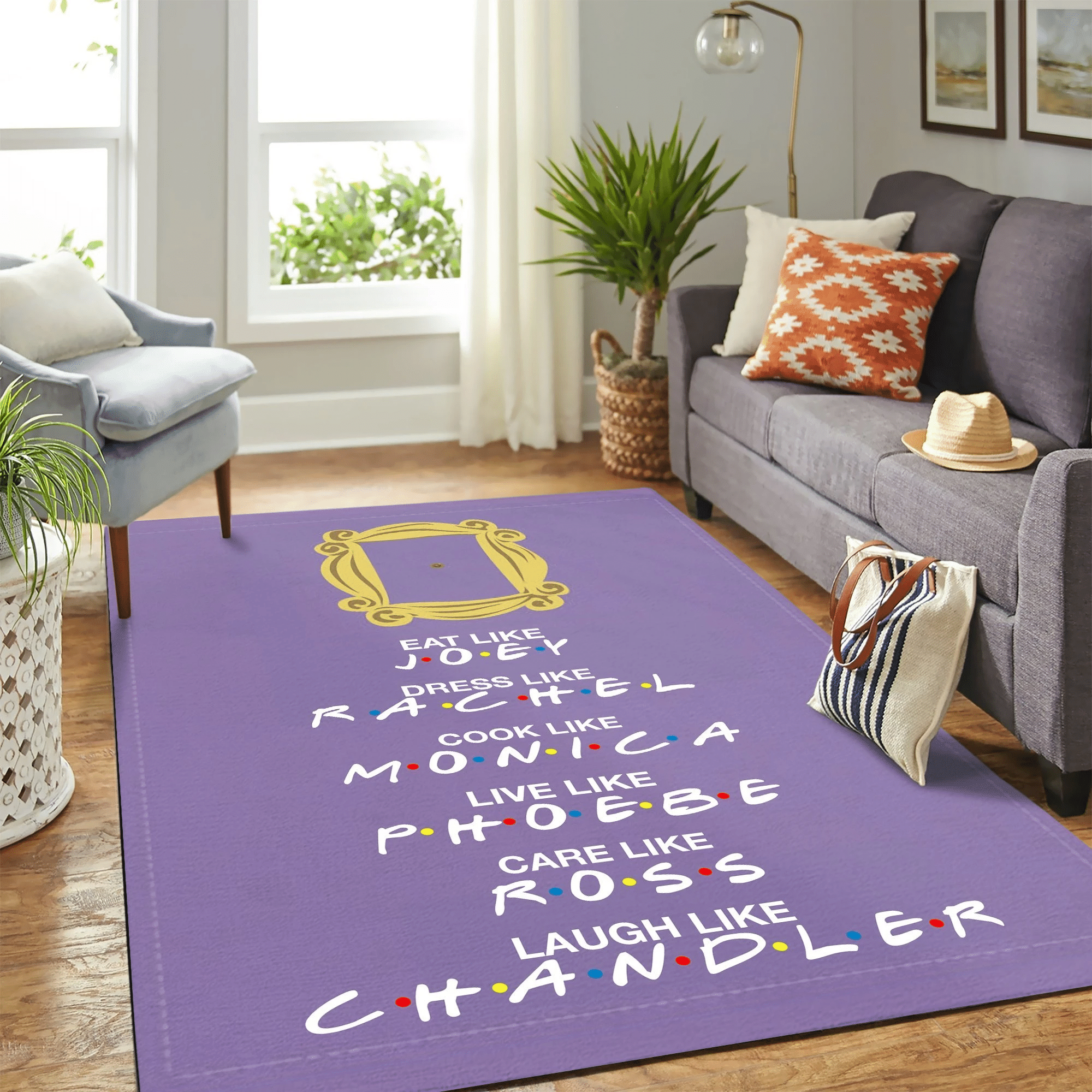 Friends Tv Show Carpet Area Rug Chrismas Gift - Indoor Outdoor Rugs