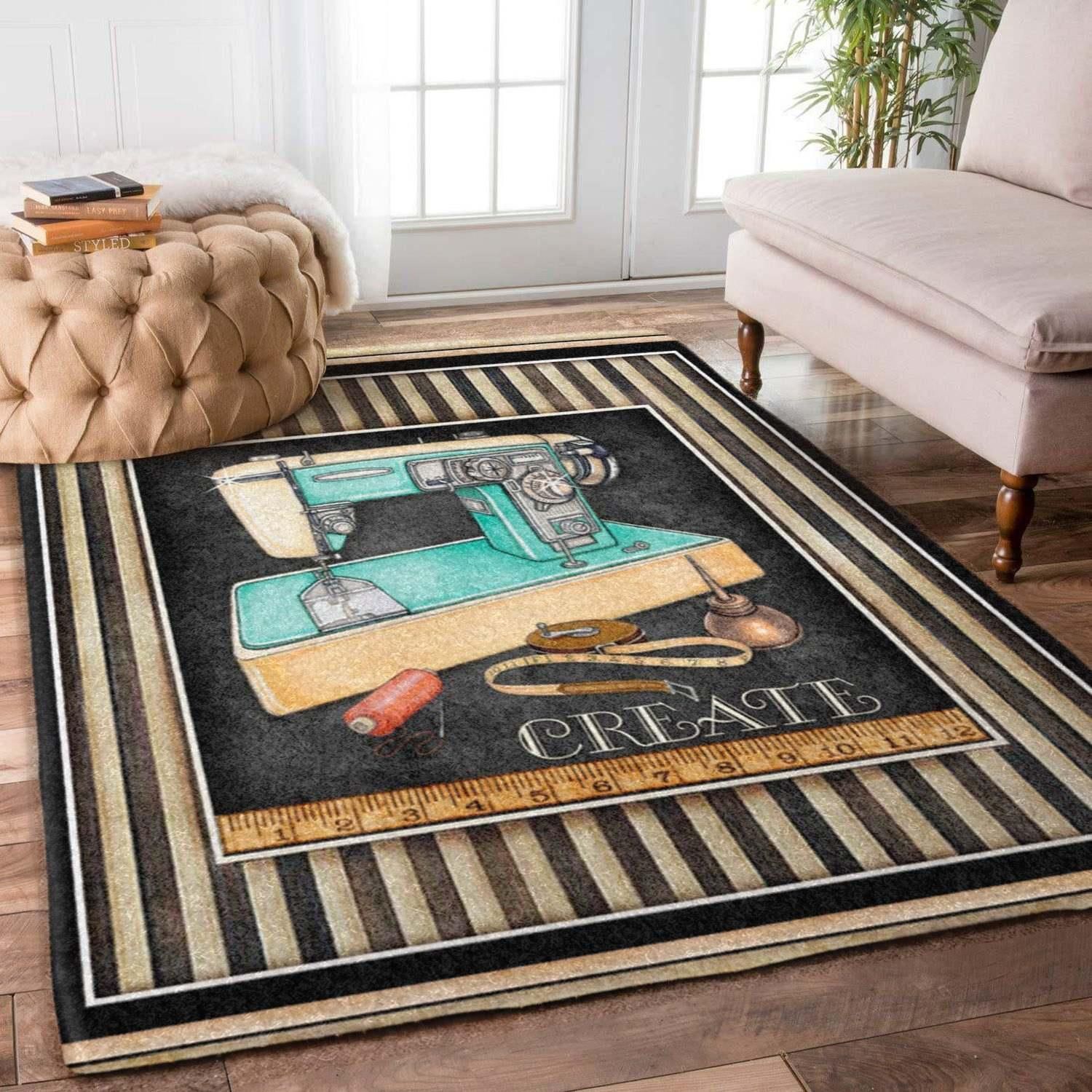 Sewing Rug Chrismas Gift - Indoor Outdoor Rugs