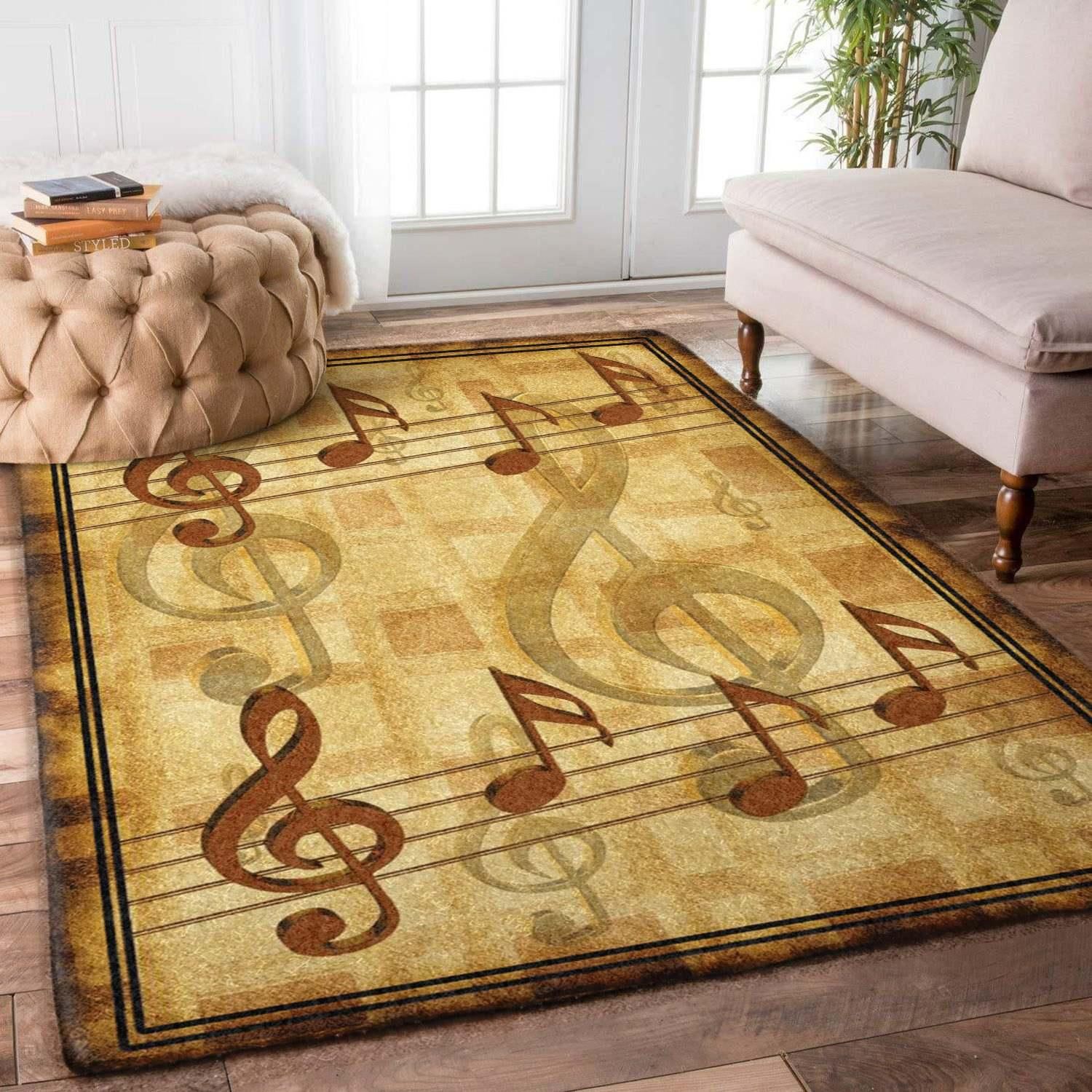 Music Rug Chrismas Gift - Indoor Outdoor Rugs