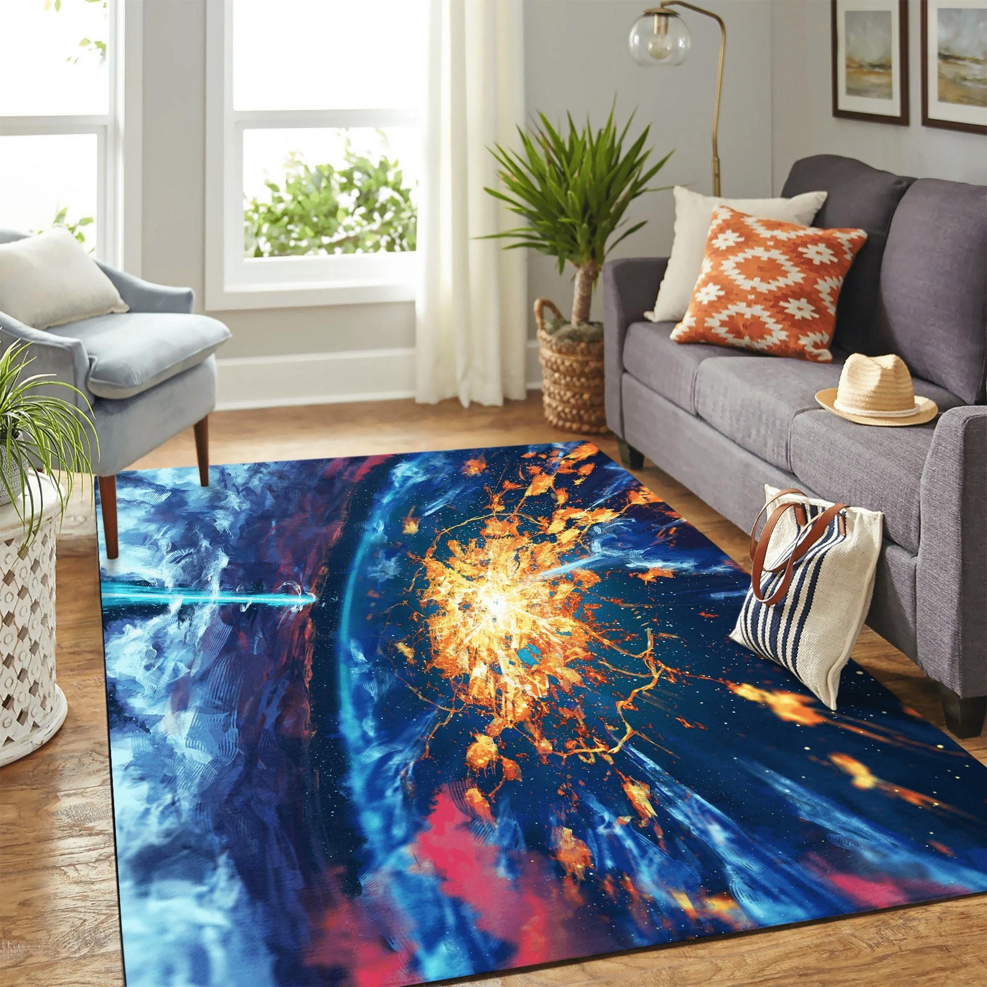 Anime Horizon Carpet Floor Area Rug Chrismas Gift - Indoor Outdoor Rugs