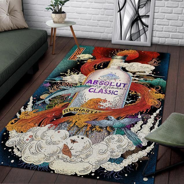 Absolut Vodka Area Rug Chrismas Gift - Indoor Outdoor Rugs