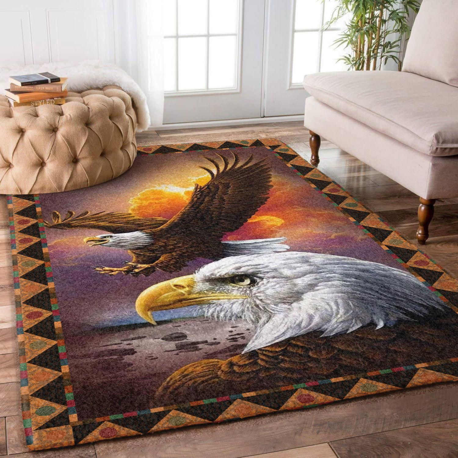 Eagle Rug Chrismas Gift - Indoor Outdoor Rugs