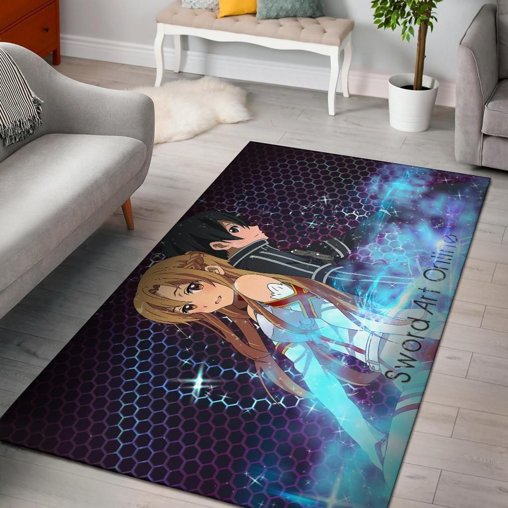 Sword Art Online Area Rug Chrismas Gift - Indoor Outdoor Rugs