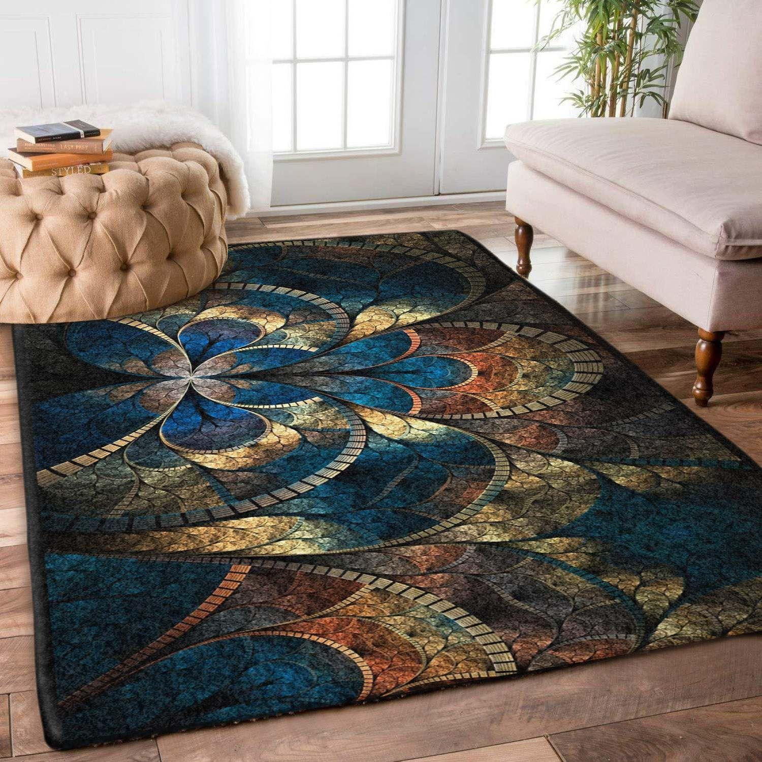 Fractal Rug Chrismas Gift - Indoor Outdoor Rugs