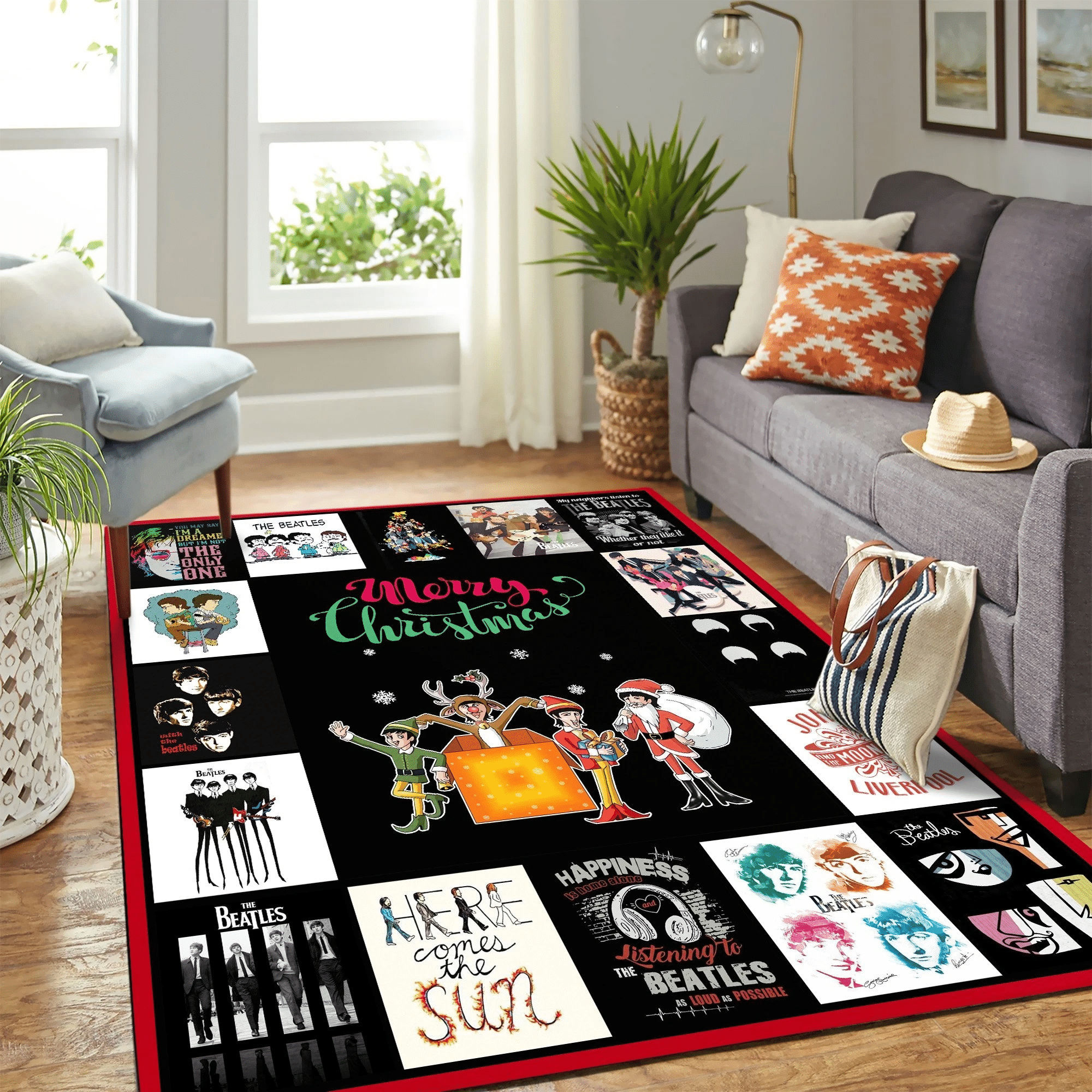 The Beatles Mk Carpet Area Rug Chrismas Gift - Indoor Outdoor Rugs