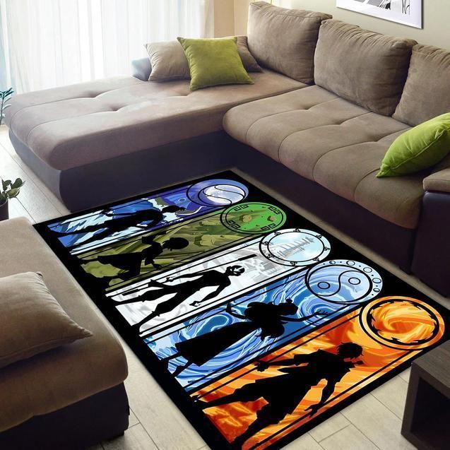 Avatar Elements Rug Chrismas Gift - Indoor Outdoor Rugs