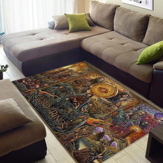 The Lord Of The Rings The Two Towers Are Rug Chrismas Gift - Indoor Outdoor Rugs