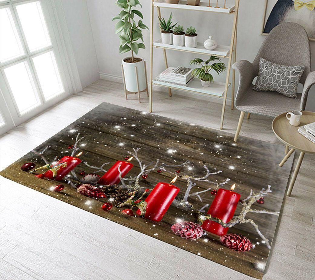 Christmas Rug Chrismas Gift - Indoor Outdoor Rugs