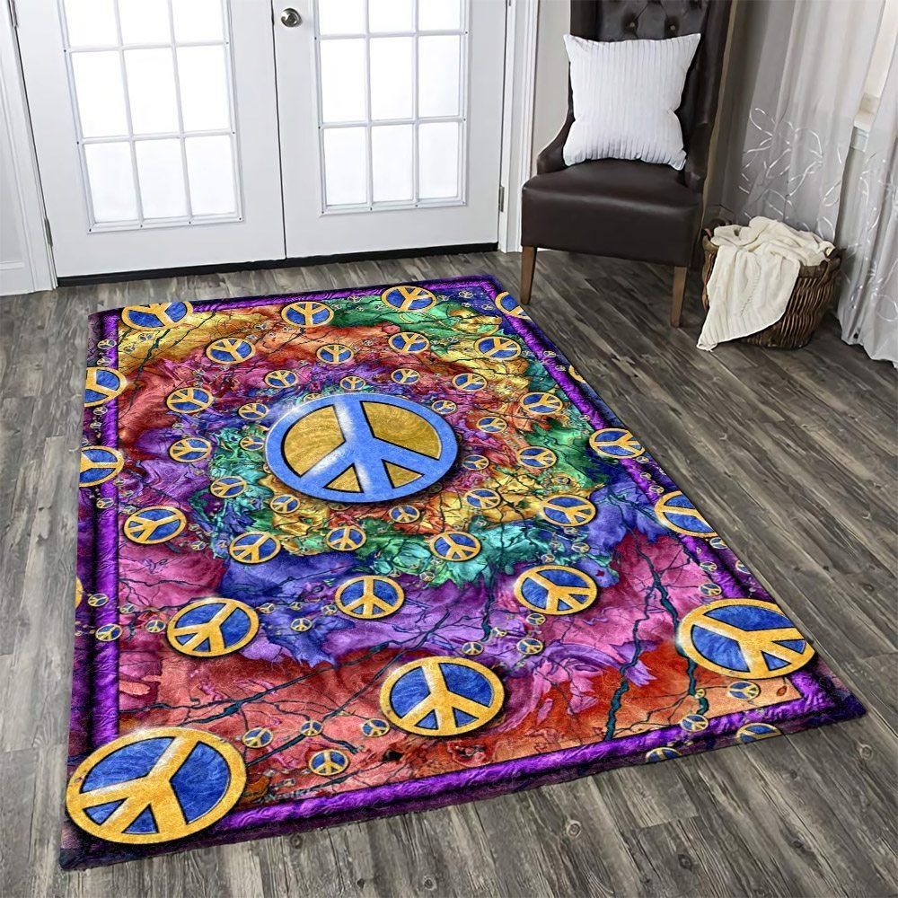 Hippie Rug Chrismas Gift - Indoor Outdoor Rugs