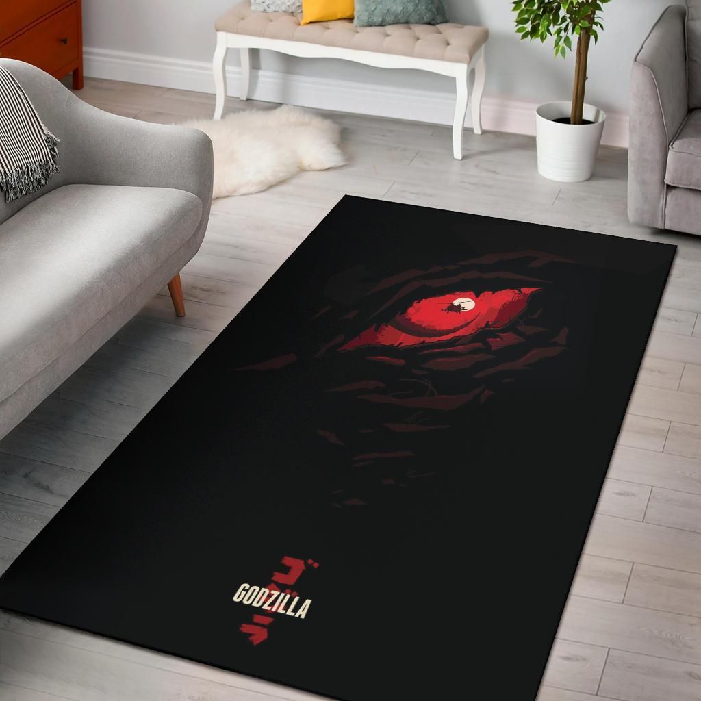 Godzilla Area Rug Chrismas Gift - Indoor Outdoor Rugs