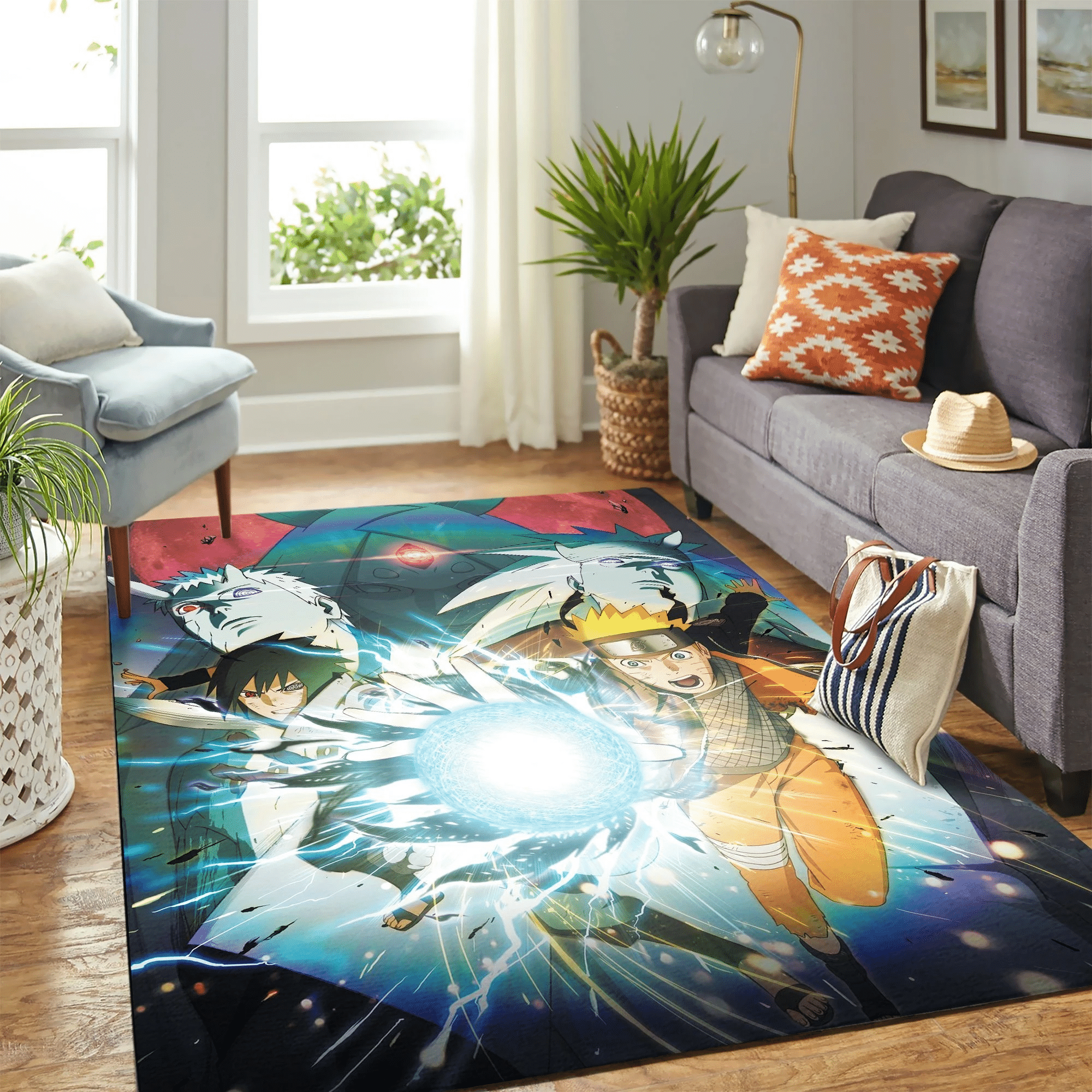 Naruto Storm Carpet Rug Chrismas Gift – Indoor Outdoor Rugs