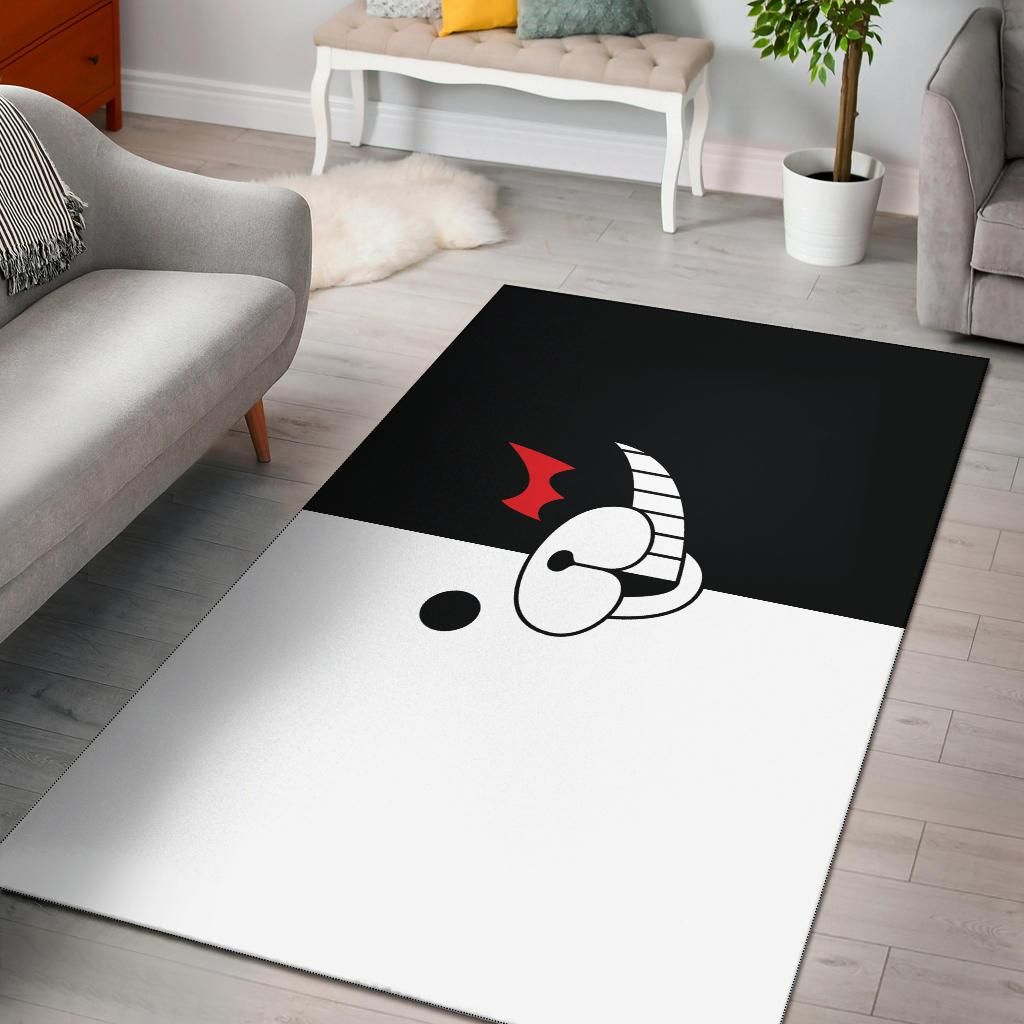 Monokuma Area Rug Chrismas Gift - Indoor Outdoor Rugs