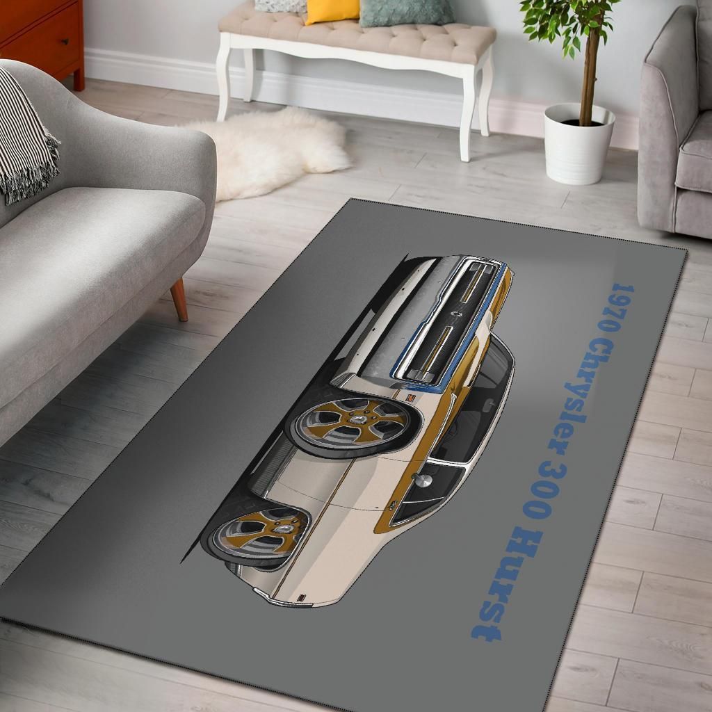 Chrysler Hurst Car Art Area Rug Chrismas Gift - Indoor Outdoor Rugs