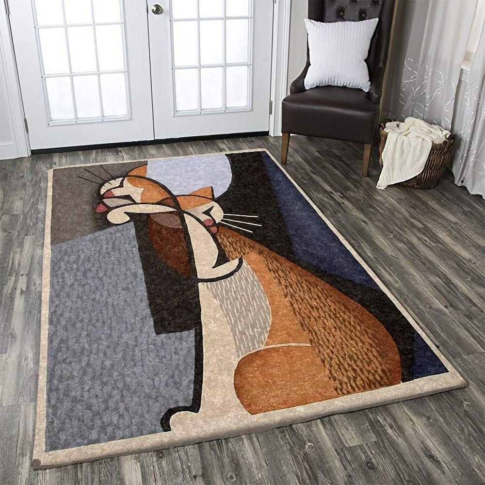 Cat Rug Chrismas Gift - Indoor Outdoor Rugs