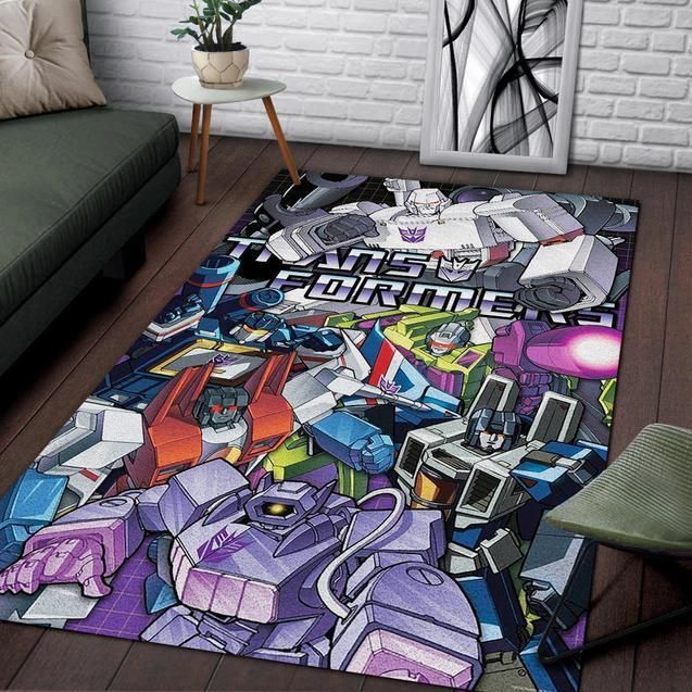 Transformer Rug Chrismas Gift - Indoor Outdoor Rugs