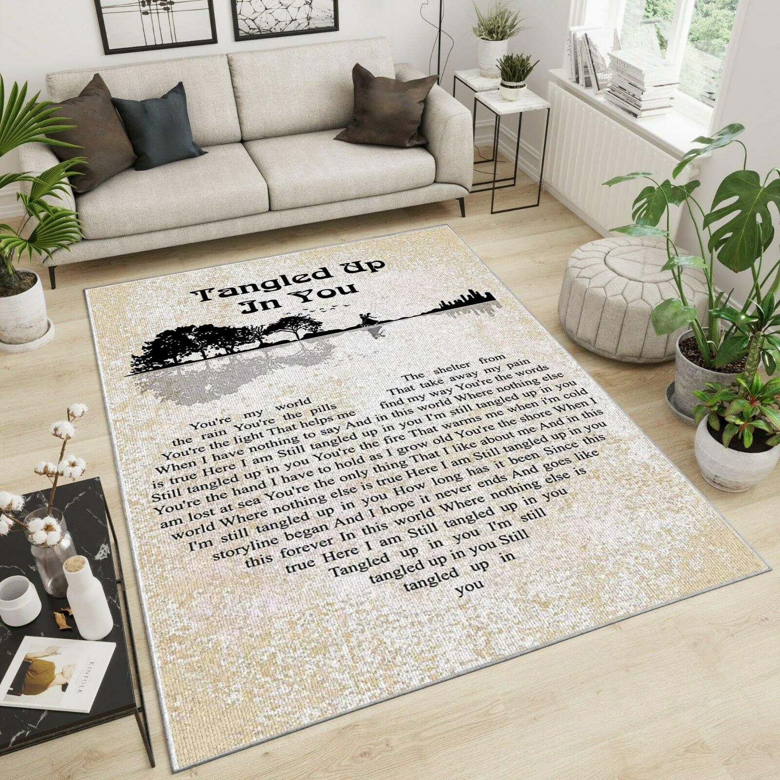 Staind Area Rug Chrismas Gift - Indoor Outdoor Rugs