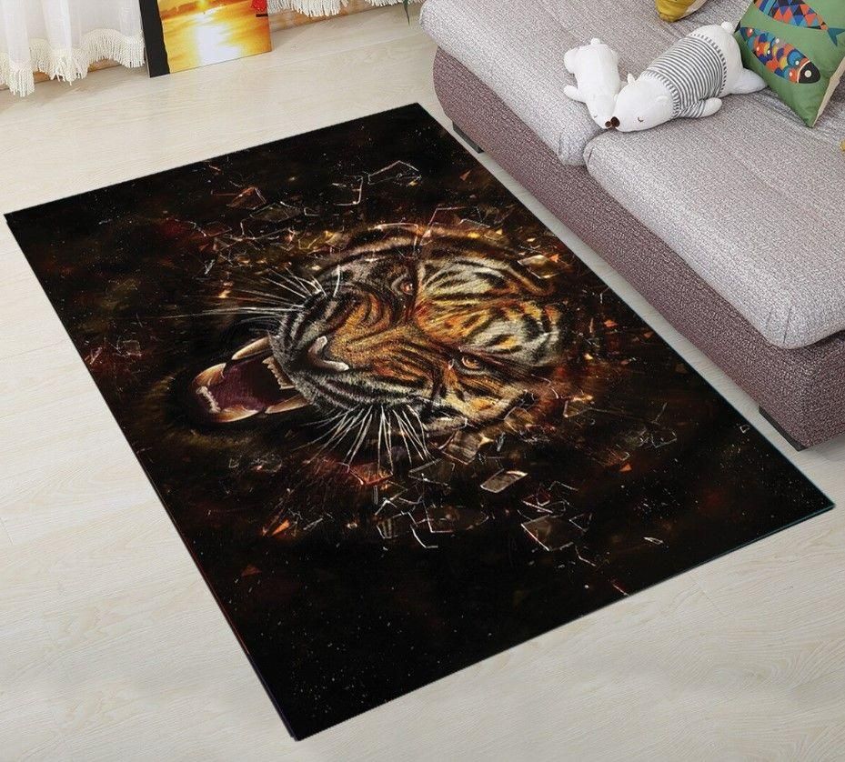 Tiger Rug Chrismas Gift - Indoor Outdoor Rugs