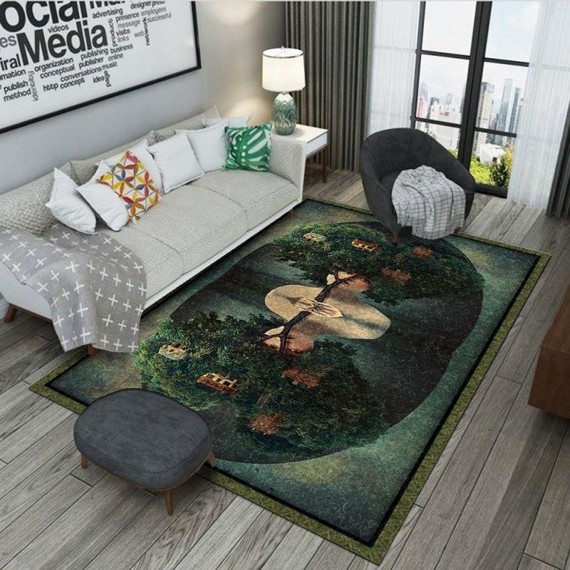 Tree Rug Chrismas Gift - Indoor Outdoor Rugs