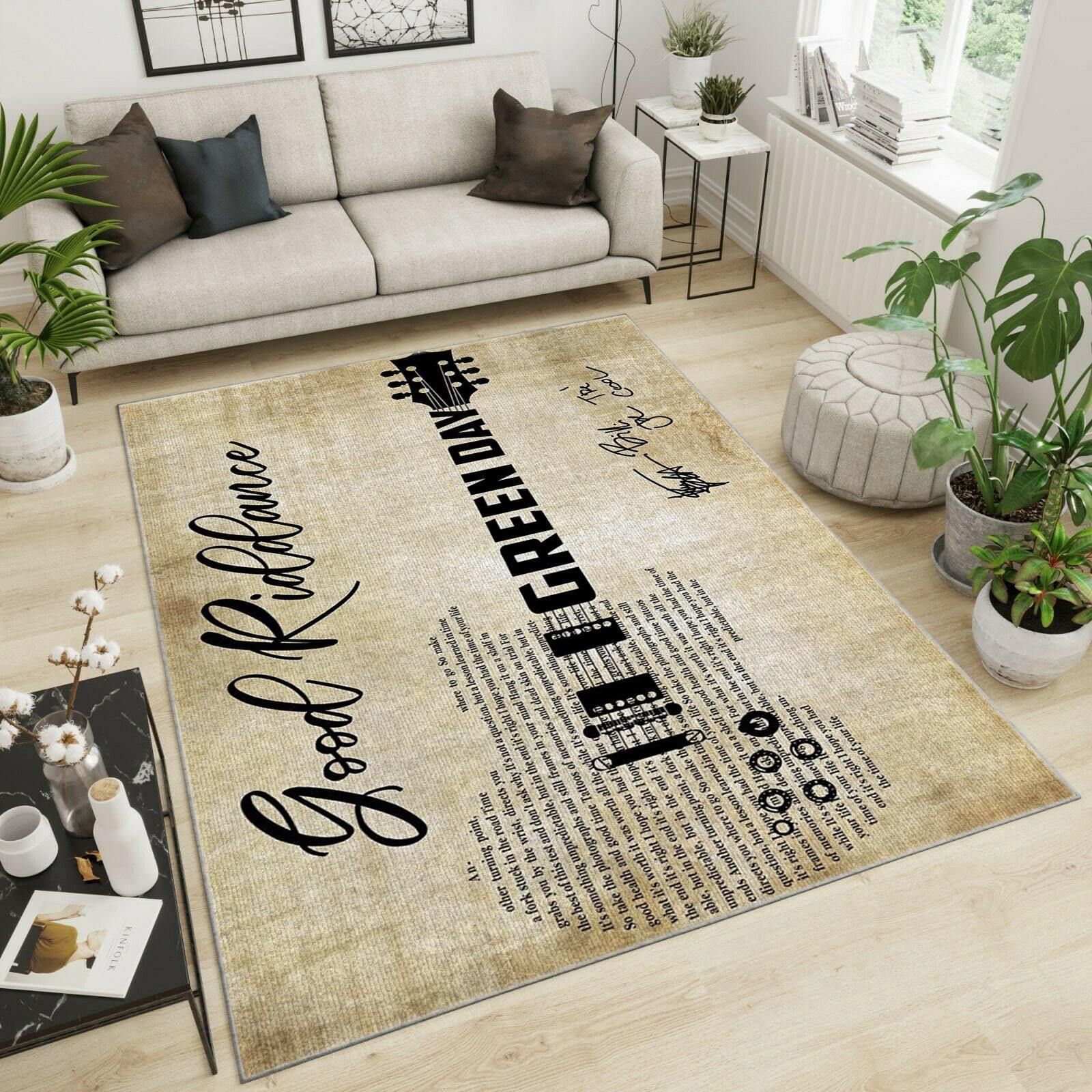 Green Day Area Rug Chrismas Gift - Indoor Outdoor Rugs