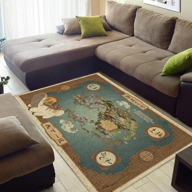 The Last Air Bender Area Rug Chrismas Gift - Indoor Outdoor Rugs