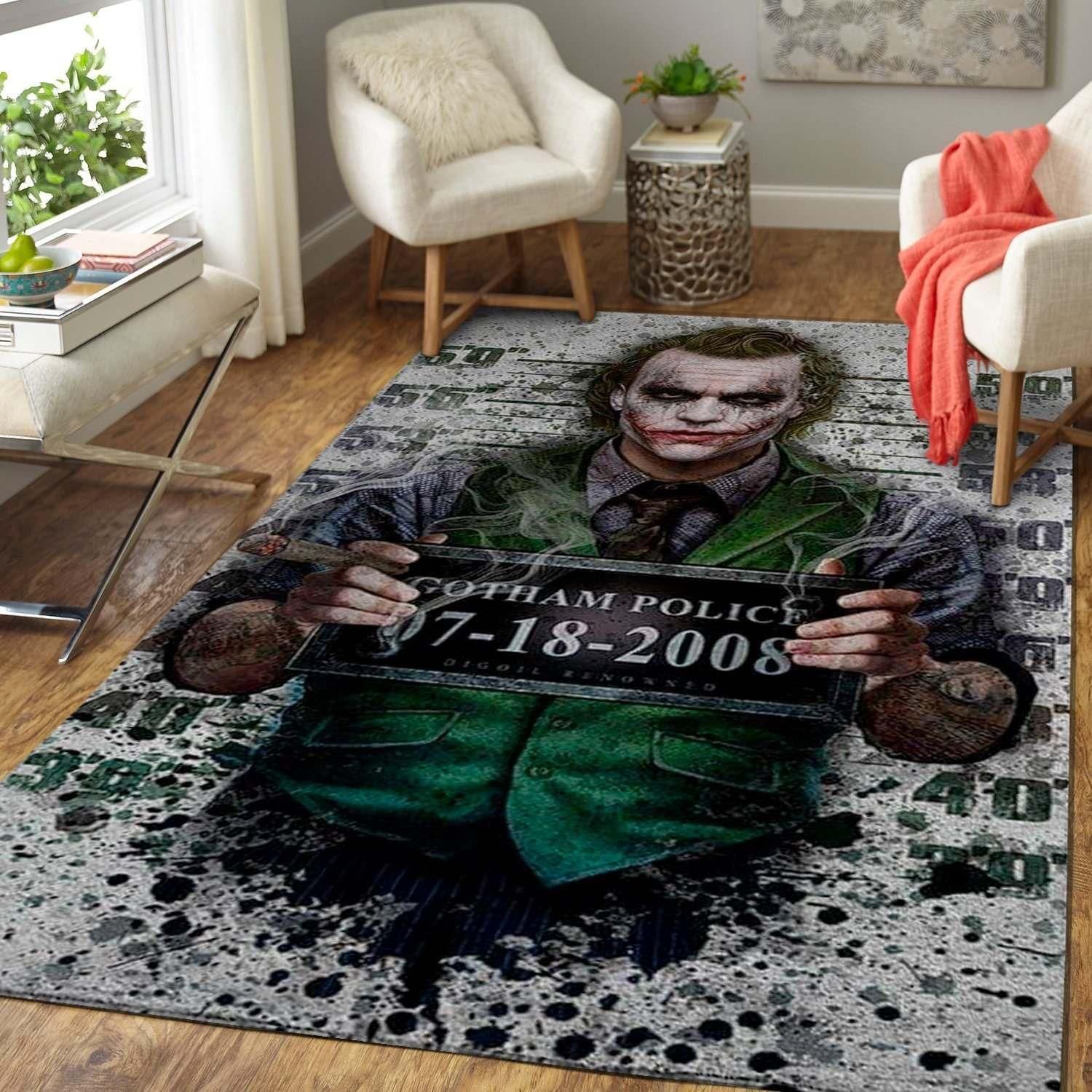 Legend Joker Area Rug Chrismas Gift - Indoor Outdoor Rugs