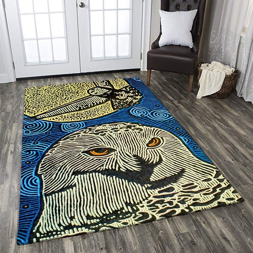 Owl Rug Chrismas Gift - Indoor Outdoor Rugs