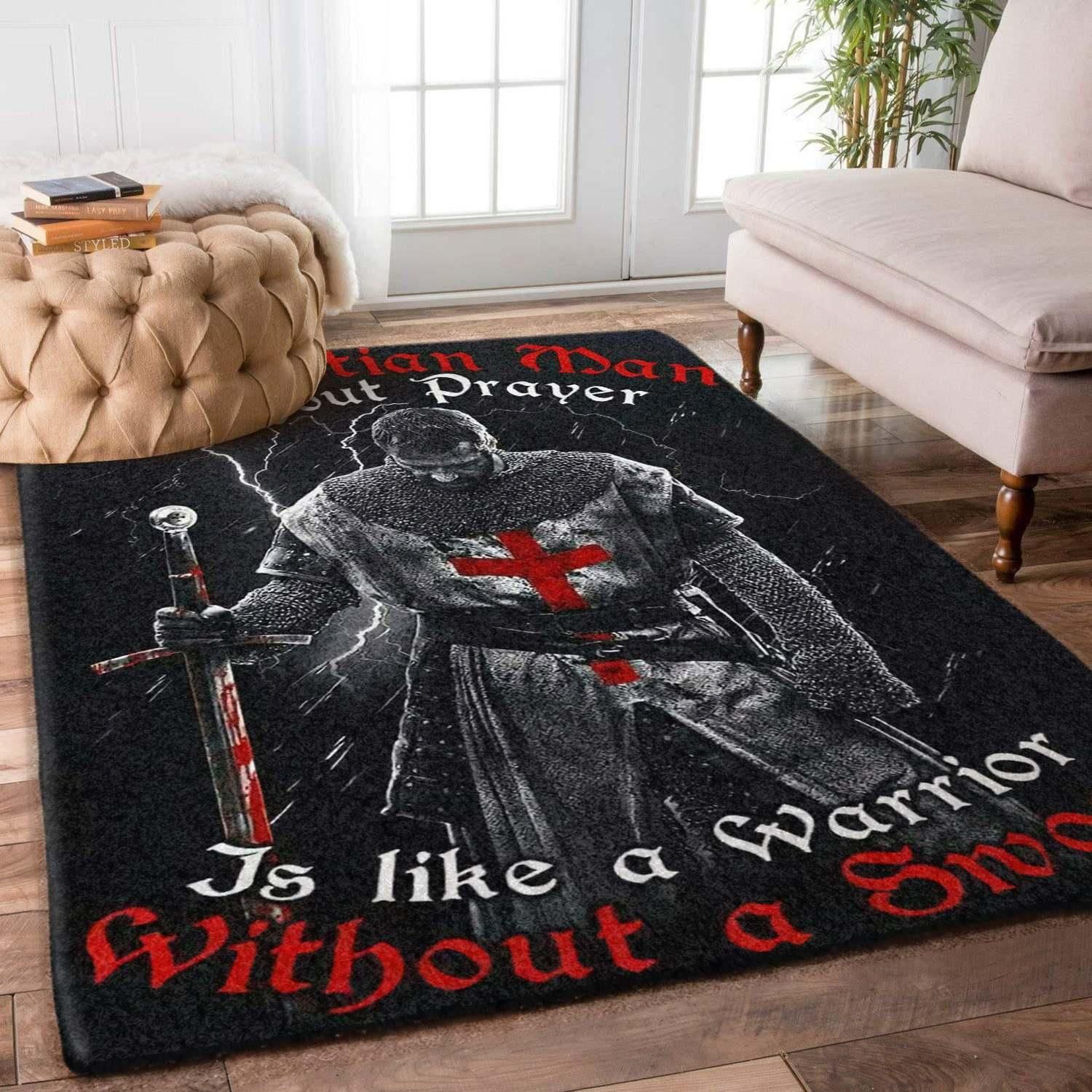 Knight Rug Chrismas Gift - Indoor Outdoor Rugs