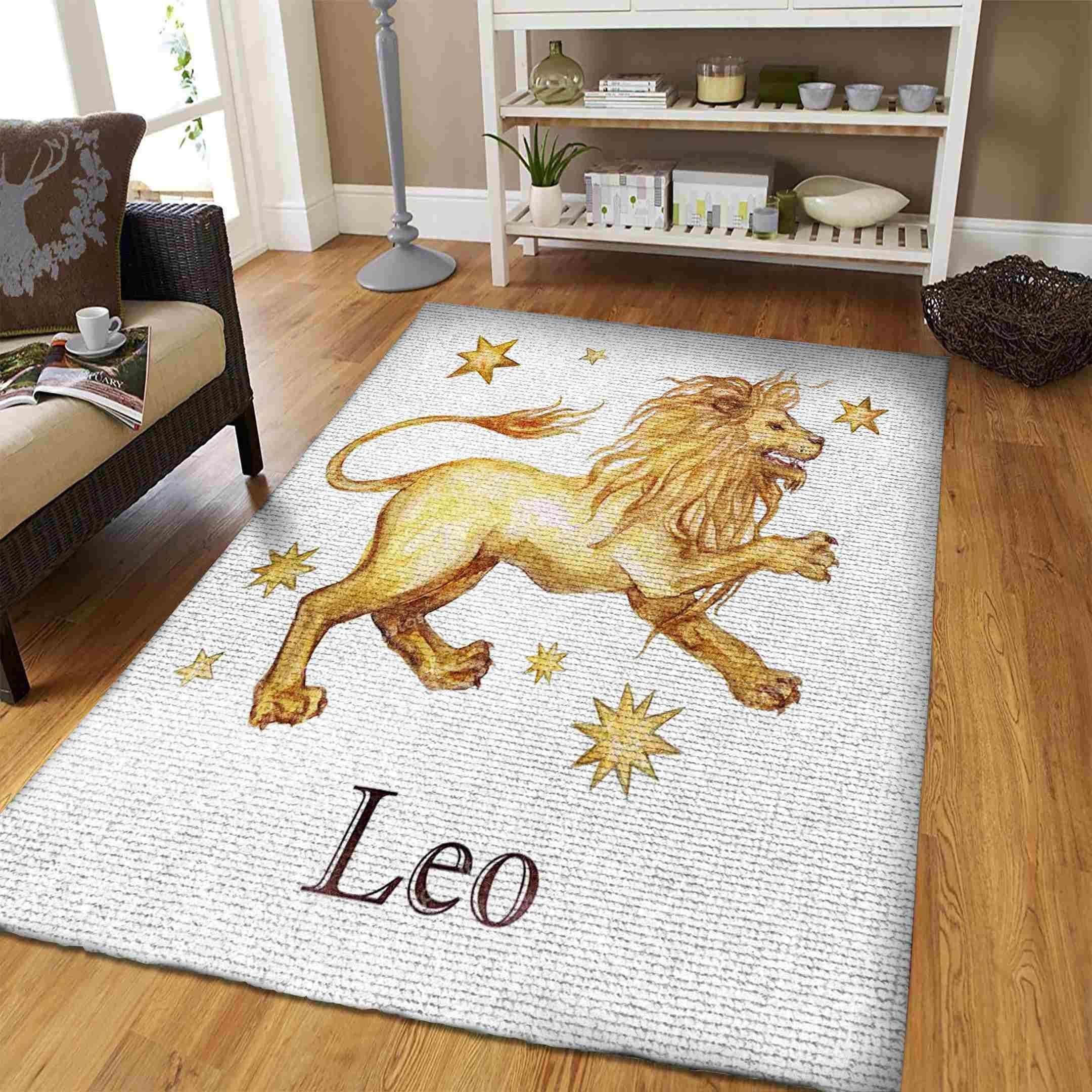 Lion Rug Chrismas Gift - Indoor Outdoor Rugs