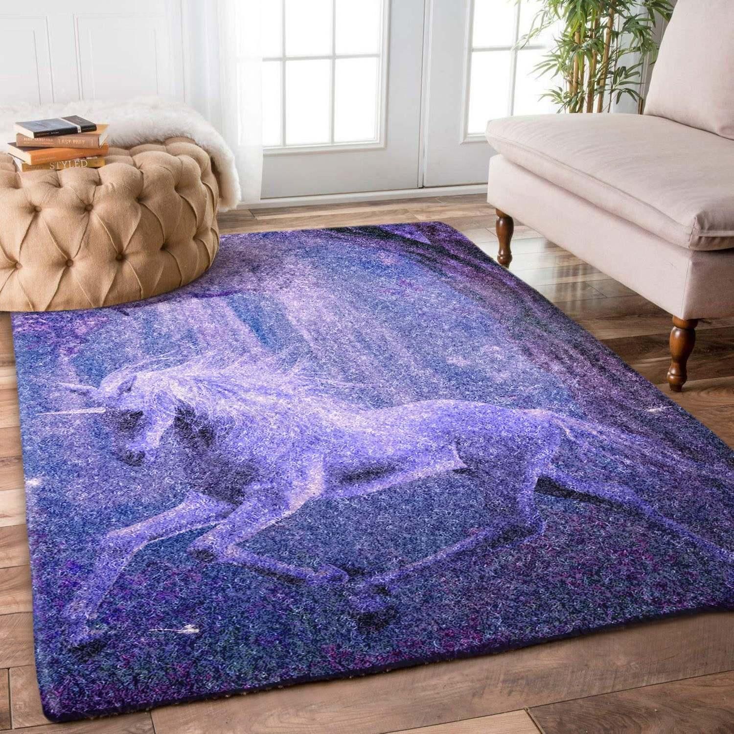 Unicorn Rug Chrismas Gift - Indoor Outdoor Rugs