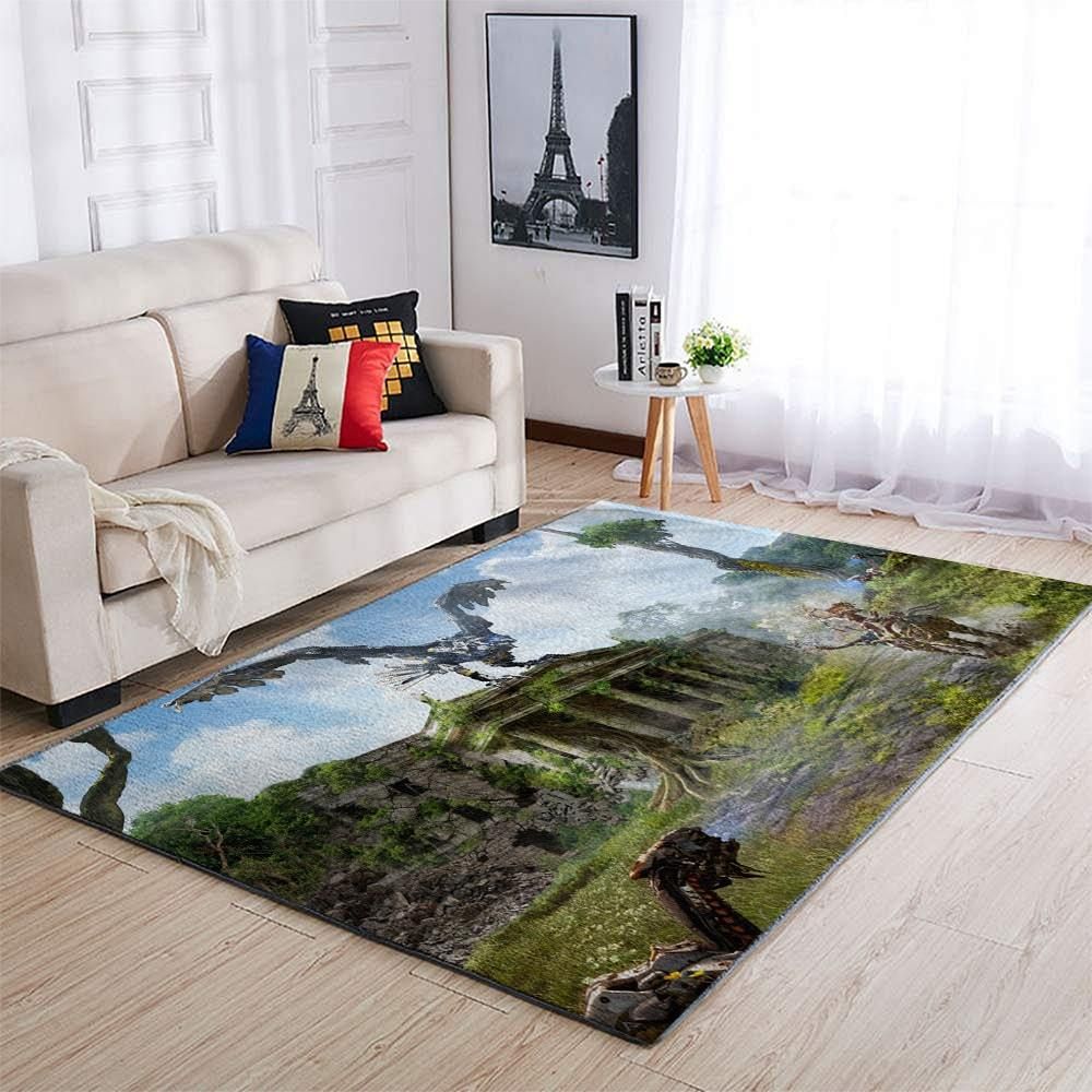 Horizon Zero Dawn Area Rug Chrismas Gift - Indoor Outdoor Rugs