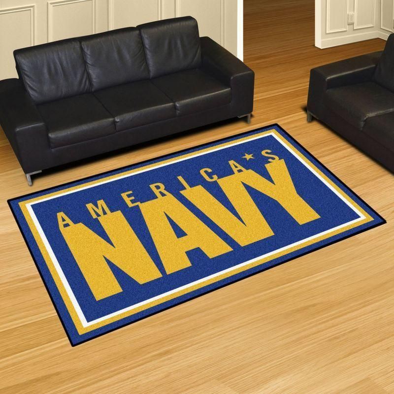 Navy Area Rug Chrismas Gift - Indoor Outdoor Rugs