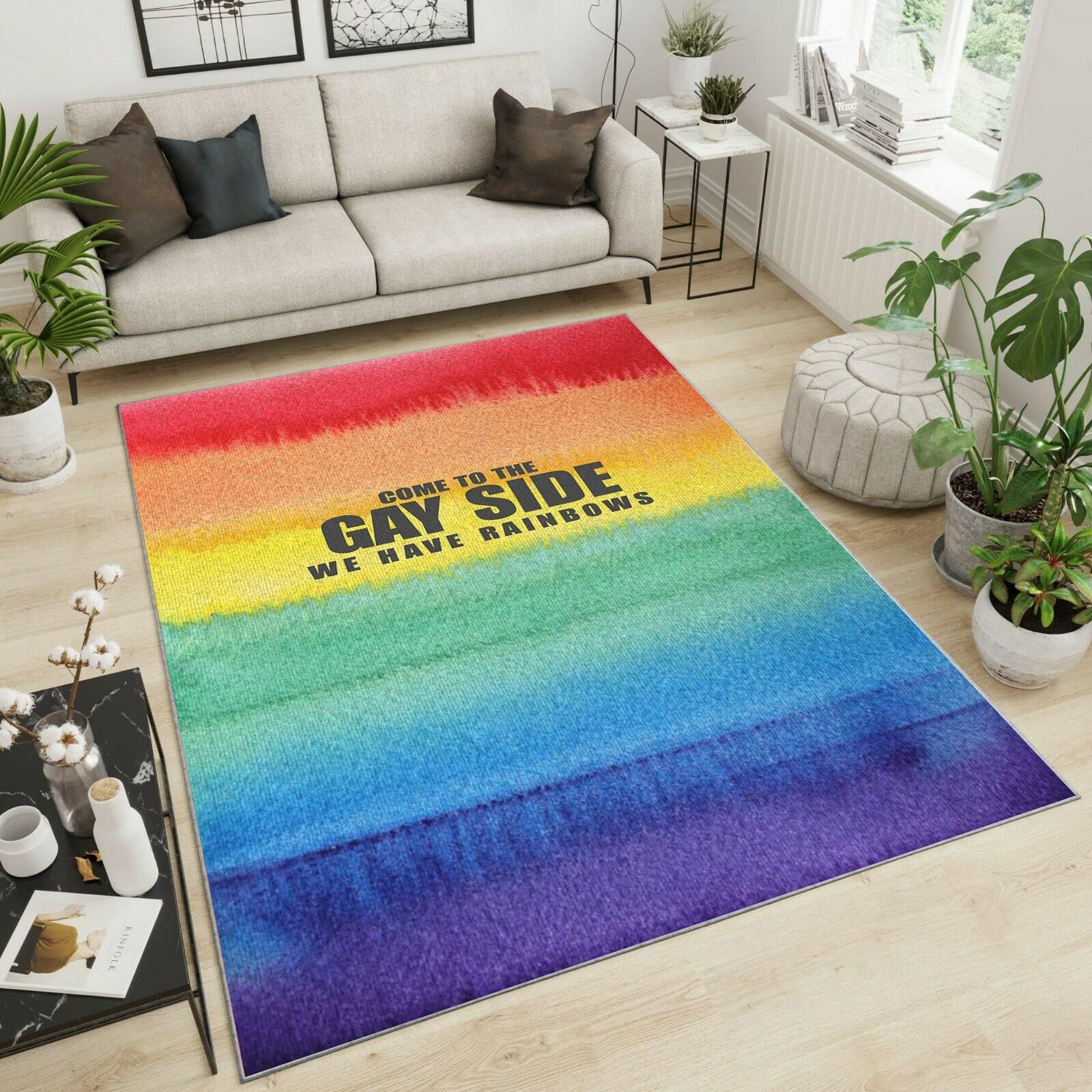 Lgbt Gay Area Rug Chrismas Gift - Indoor Outdoor Rugs