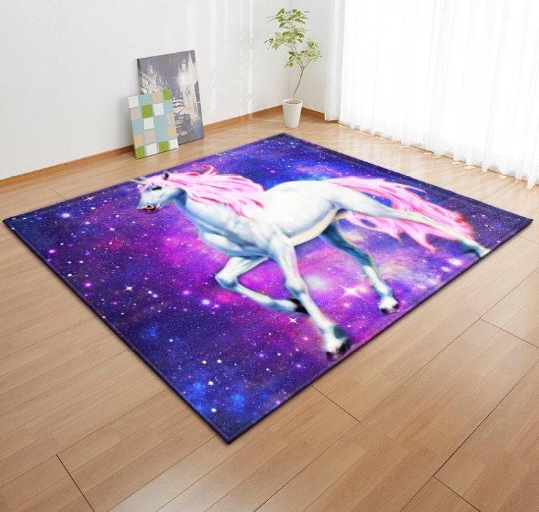 Unicorn Rug Chrismas Gift - Indoor Outdoor Rugs