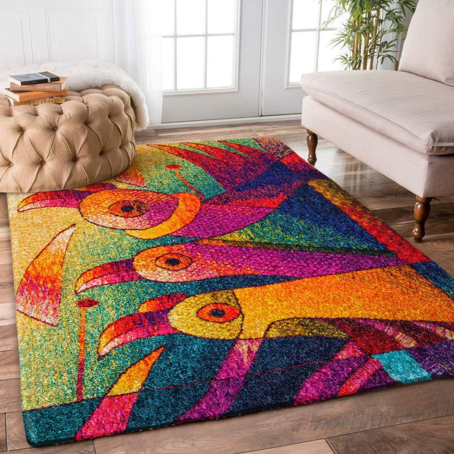 Chicken Rug Chrismas Gift - Indoor Outdoor Rugs