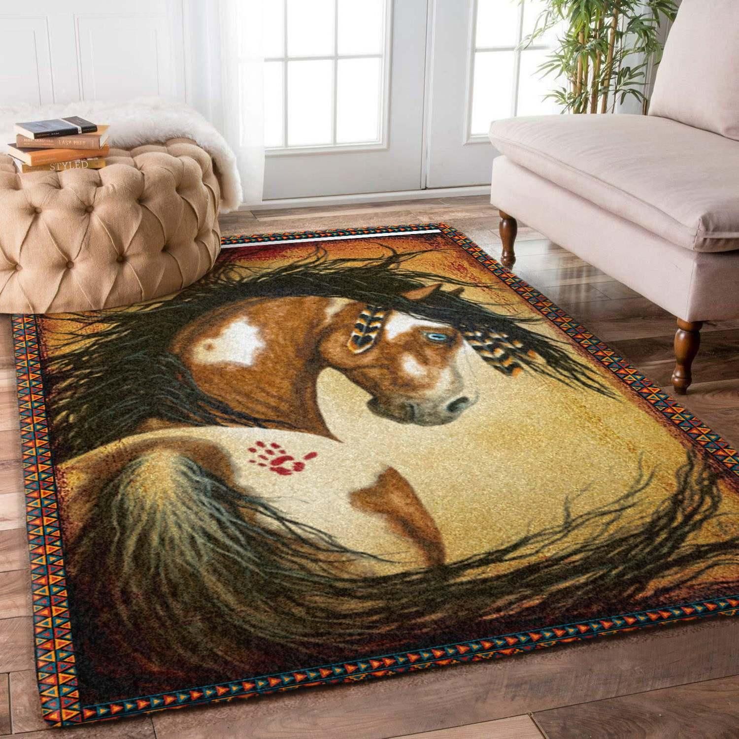 Horse Rug Chrismas Gift - Indoor Outdoor Rugs