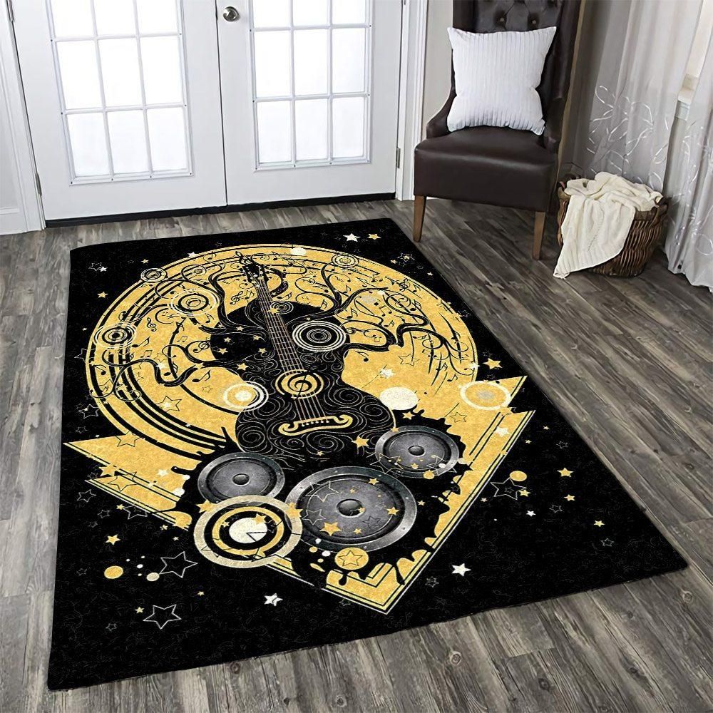 Guitar Rug Chrismas Gift - Indoor Outdoor Rugs